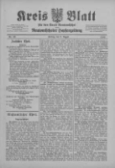 Kreis Blatt für den Kreis Neutomischeler zugleich Hopfenzeitung 1901.08.09 Nr62