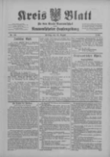 Kreis Blatt für den Kreis Neutomischeler zugleich Hopfenzeitung 1901.08.16 Nr64