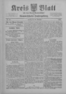 Kreis Blatt für den Kreis Neutomischeler zugleich Hopfenzeitung 1901.11.22 Nr92