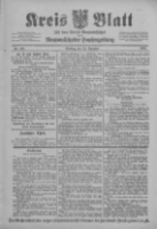 Kreis Blatt für den Kreis Neutomischeler zugleich Hopfenzeitung 1901.12.24 Nr101