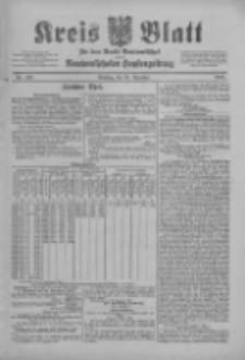Kreis Blatt für den Kreis Neutomischeler zugleich Hopfenzeitung 1901.12.31 Nr102
