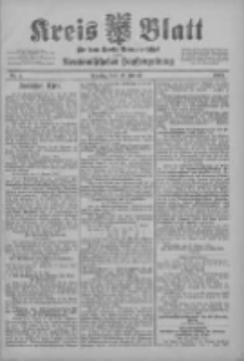 Kreis Blatt f&uuml;r den Kreis Neutomischeler zugleich Hopfenzeitung 1902.01.14 Nr4