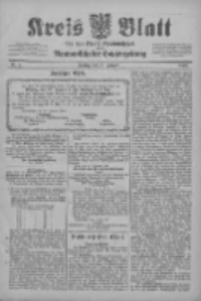 Kreis Blatt f&uuml;r den Kreis Neutomischeler zugleich Hopfenzeitung 1902.01.17 Nr5