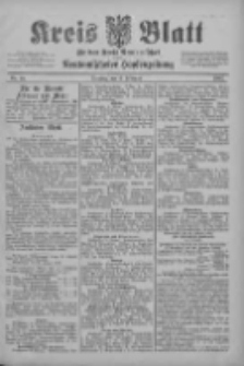 Kreis Blatt f&uuml;r den Kreis Neutomischeler zugleich Hopfenzeitung 1902.02.04 Nr10