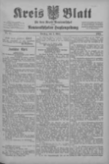 Kreis Blatt f&uuml;r den Kreis Neutomischeler zugleich Hopfenzeitung 1902.03.04 Nr18