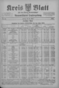 Kreis Blatt für den Kreis Neutomischeler zugleich Hopfenzeitung 1902.04.25 Nr32