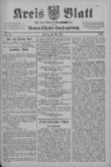 Kreis Blatt f&uuml;r den Kreis Neutomischeler zugleich Hopfenzeitung 1902.05.30 Nr41