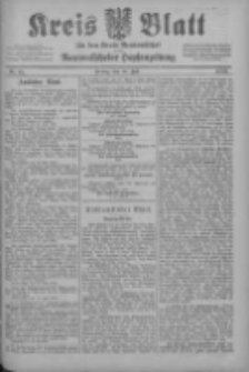 Kreis Blatt f&uuml;r den Kreis Neutomischeler zugleich Hopfenzeitung 1902.07.18 Nr55