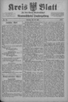 Kreis Blatt f&uuml;r den Kreis Neutomischeler zugleich Hopfenzeitung 1902.07.22 Nr56
