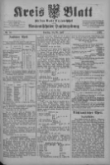 Kreis Blatt f&uuml;r den Kreis Neutomischeler zugleich Hopfenzeitung 1902.07.29 Nr58