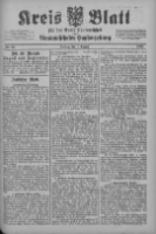 Kreis Blatt f&uuml;r den Kreis Neutomischeler zugleich Hopfenzeitung 1902.08.01 Nr59