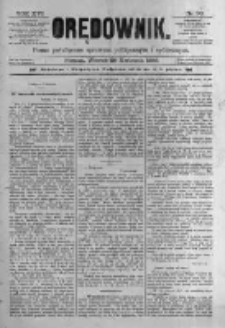 Orędownik: pismo poświęcone sprawom politycznym i sp&oacute;łecznym. 1886.04.20 R.16 nr90