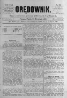 Orędownik: pismo poświęcone sprawom politycznym i sp&oacute;łecznym. 1886.04.30 R.16 nr98