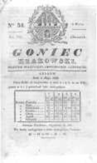 Goniec Krakowski: dziennik polityczny, historyczny i literacki. 1830.05.06 nr54