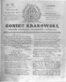 Goniec Krakowski: dziennik polityczny, historyczny i literacki. 1831.01.20 nr15
