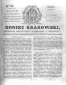 Goniec Krakowski: dziennik polityczny, liberalny i naukowy. 1831.02.05 nr28