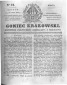 Goniec Krakowski: dziennik polityczny, liberalny i naukowy. 1831.02.12 nr34