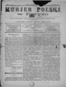 Kurjer Polski w Paryżu: dwutygodnik polityczny-literacki-społeczny: organ patrjotyczny polski. 1887.01.01 R.7 nr73
