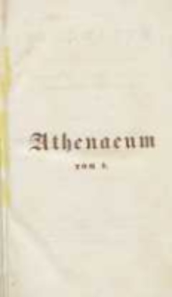 Athenaeum: pismo poświęcone historii, literaturze, sztukom, krytyce itd. 1841 Nr1