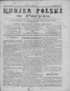 Kurjer Polski w Paryżu: dwutygodnik polityczny-literacki-społeczny: organ patrjotyczny polski. 1886.01.01 R.6 nr49