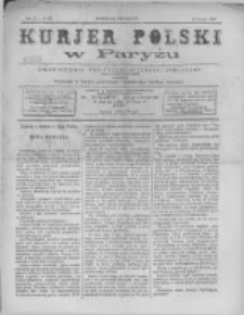 Kurjer Polski w Paryżu: dwutygodnik polityczny-literacki-społeczny: organ patrjotyczny polski. 1886.02.15 R.6 nr52