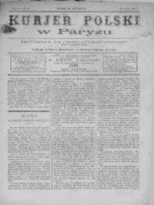 Kurjer Polski w Paryżu: dwutygodnik polityczny-literacki-społeczny: organ patrjotyczny polski. 1887.03.01 R.7 nr77