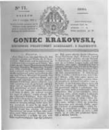 Goniec Krakowski: dziennik polityczny, liberalny i naukowy. 1831.04.06 nr77
