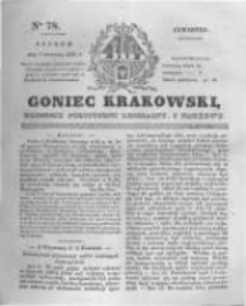 Goniec Krakowski: dziennik polityczny, liberalny i naukowy. 1831.04.07 nr78
