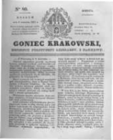 Goniec Krakowski: dziennik polityczny, liberalny i naukowy. 1831.04.09 nr80