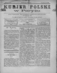 Kurjer Polski w Paryżu: dwutygodnik polityczny-literacki-społeczny: organ patrjotyczny polski. 1886.10.15 R.6 nr68