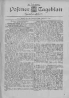 Posener Tageblatt. Handelsblatt 1895.01.22 Jg.34