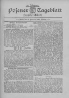 Posener Tageblatt. Handelsblatt 1895.02.16 Jg.34