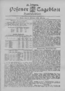Posener Tageblatt. Handelsblatt 1895.02.25 Jg.34