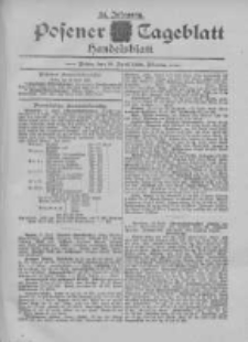 Posener Tageblatt. Handelsblatt 1895.04.18 Jg.34