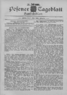 Posener Tageblatt. Handelsblatt 1895.05.07 Jg.34