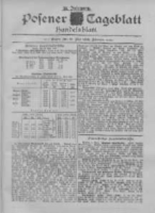 Posener Tageblatt. Handelsblatt 1895.05.10 Jg.34