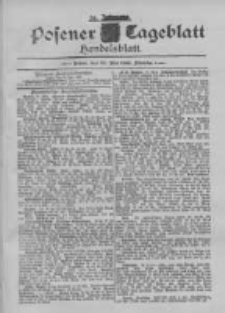 Posener Tageblatt. Handelsblatt 1895.05.28 Jg.34