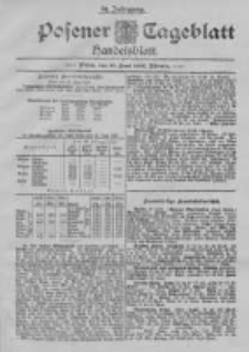 Posener Tageblatt. Handelsblatt 1895.06.21 Jg.34