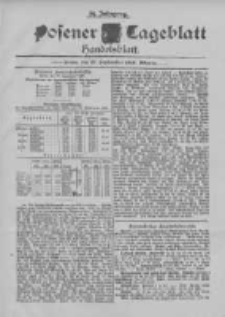 Posener Tageblatt. Handelsblatt 1895.09.27 Jg.34