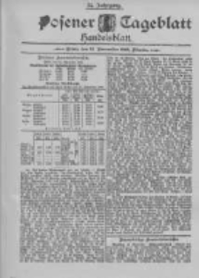 Posener Tageblatt. Handelsblatt 1895.11.15 Jg.34
