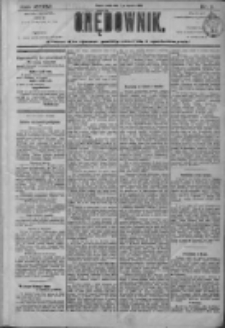 Orędownik: pismo dla spraw politycznych i społecznych 1906.01.03 R.36 Nr1