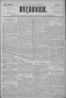 Orędownik: pismo dla spraw politycznych i społecznych 1906.01.14 R.36 Nr10