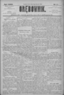 Orędownik: pismo dla spraw politycznych i społecznych 1906.01.16 R.36 Nr11