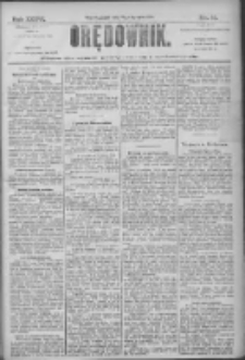 Orędownik: pismo dla spraw politycznych i społecznych 1906.01.19 R.36 Nr14