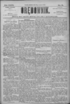 Orędownik: pismo dla spraw politycznych i społecznych 1906.01.21 R.36 Nr16