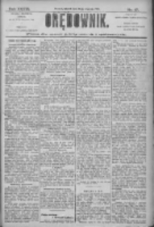 Orędownik: pismo dla spraw politycznych i społecznych 1906.01.23 R.36 Nr17