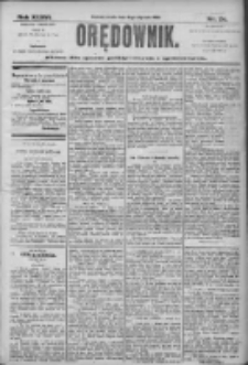 Orędownik: pismo dla spraw politycznych i społecznych 1906.01.31 R.36 Nr24