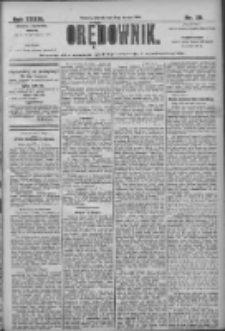 Orędownik: pismo dla spraw politycznych i społecznych 1906.02.06 R.36 Nr28