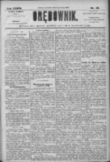 Orędownik: pismo dla spraw politycznych i społecznych 1906.02.08 R.36 Nr30
