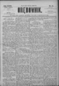 Orędownik: pismo dla spraw politycznych i społecznych 1906.02.09 R.36 Nr31
